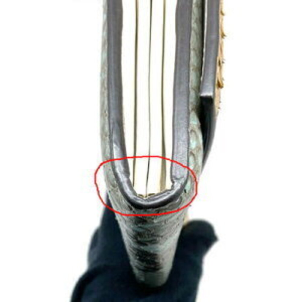 Gucci Continental Wallet Python Leather Bifold Lo… - image 3